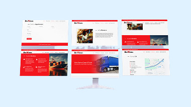 Beta Xpress Cargo & Trade – One-Page Logistics Website
